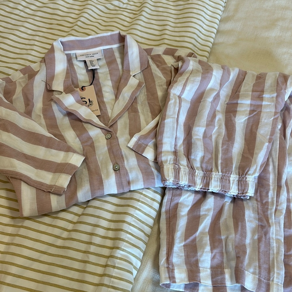 Sincerely Jules pajama set NWT